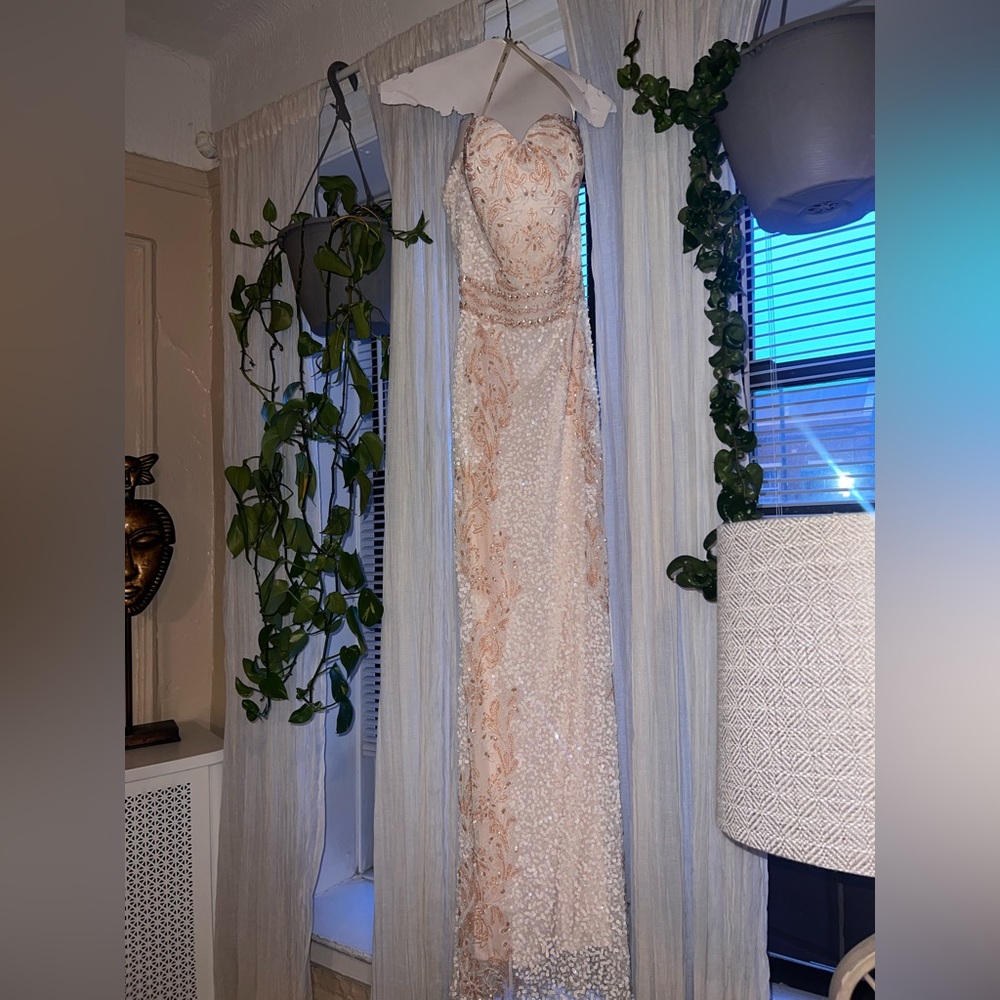 White/ cream prom dress size 2!